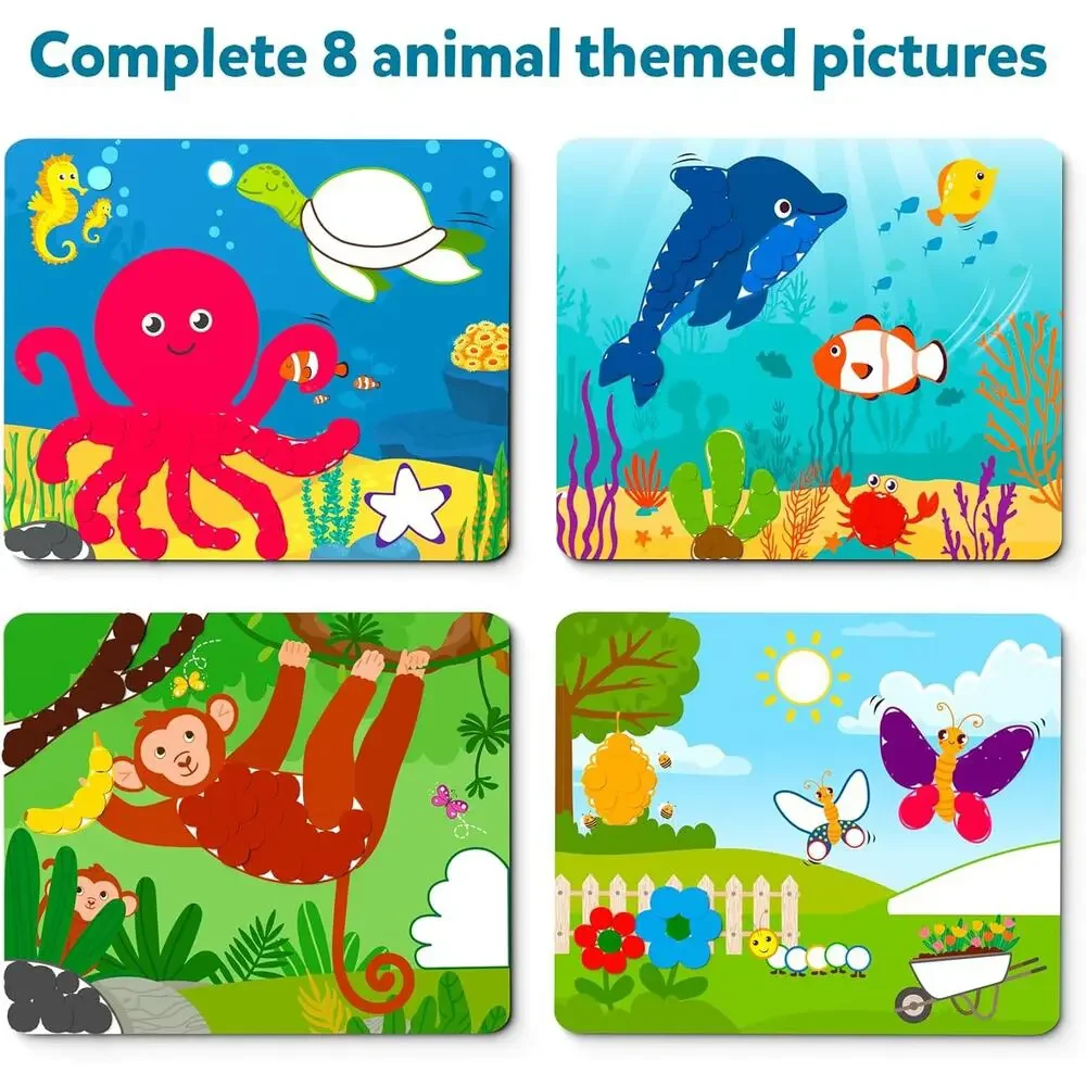 Skillmatics Art Activity - Dot It Animals, Boys & Girls Ages 3, 4, 5, 6, 7